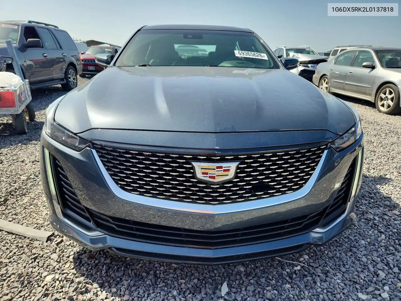 2020 CADILLAC CT5 VIN 1G6DX5RK2L0137818 — фото 3