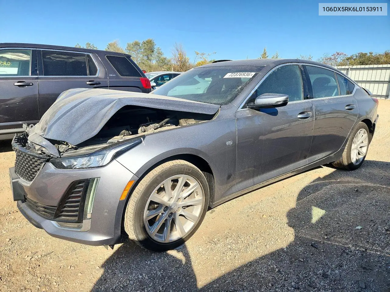 CADILLAC CT5 2020, VIN 1G6DX5RK6L0153911