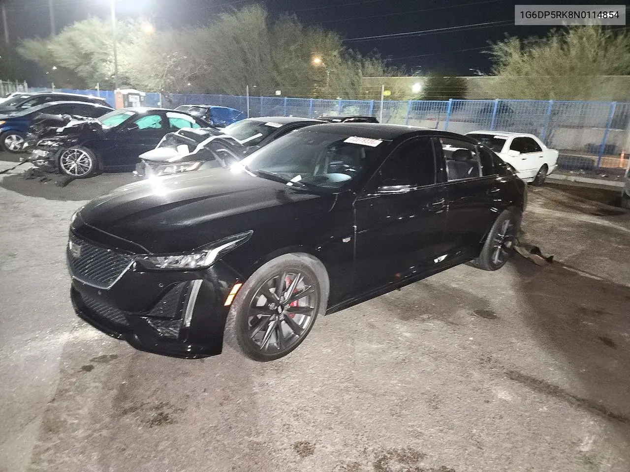 CADILLAC CT5 2022, VIN 1G6DP5RK8N0114854