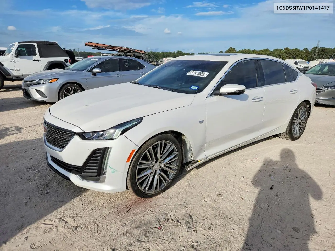 CADILLAC CT5 2023, VIN 1G6DS5RW1P0141477