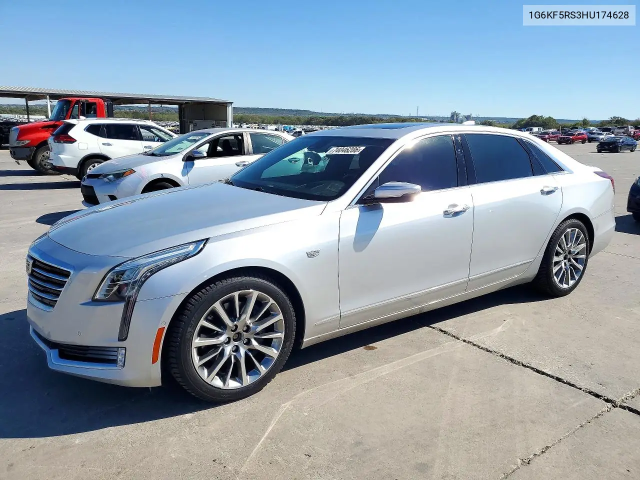 CADILLAC CT6 2017, VIN 1G6KF5RS3HU174628