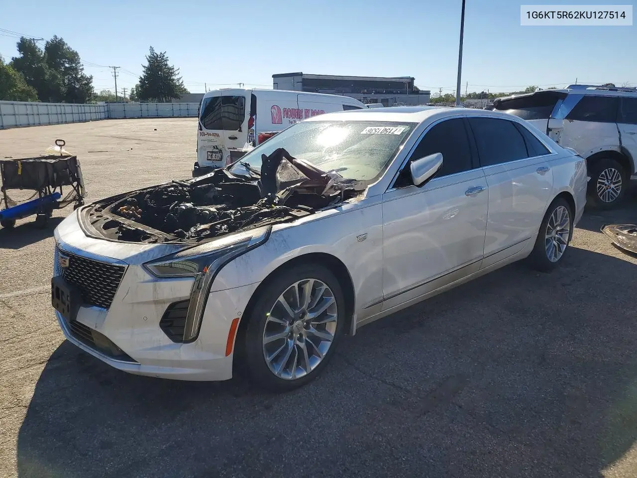 CADILLAC CT6 2019, VIN 1G6KT5R62KU127514