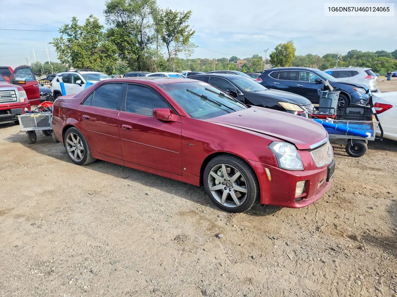 2006 CADILLAC CTS-V VIN 1G6DN57U460124065 — фото 4