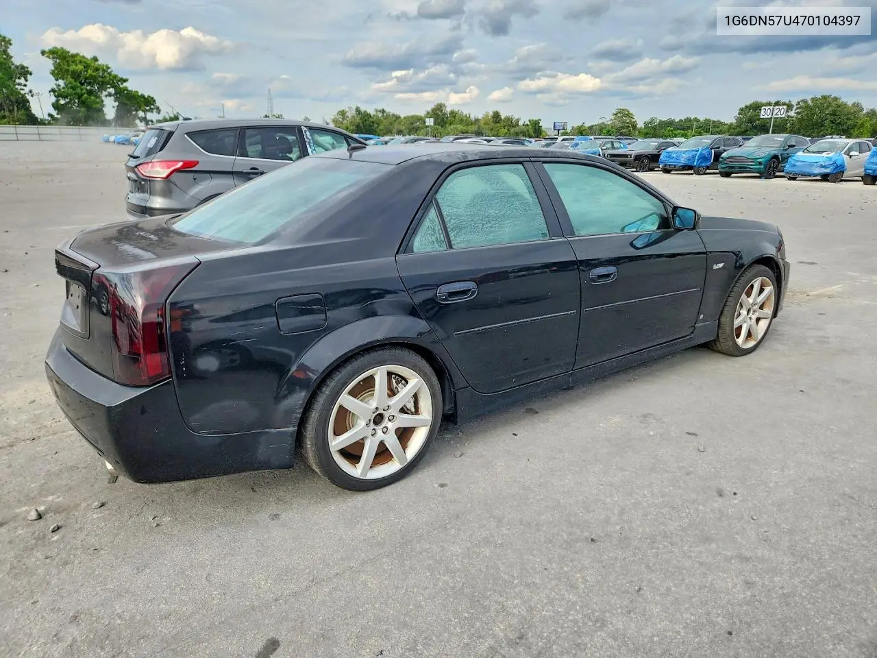 2007 CADILLAC CTS-V VIN 1G6DN57U470104397 — фото 3