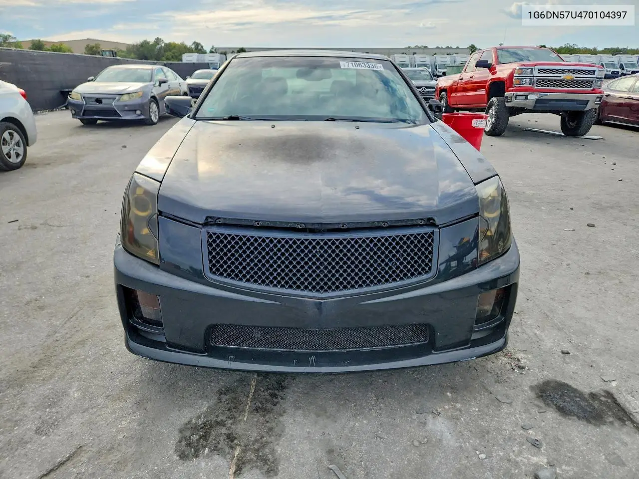 2007 CADILLAC CTS-V VIN 1G6DN57U470104397 — фото 5