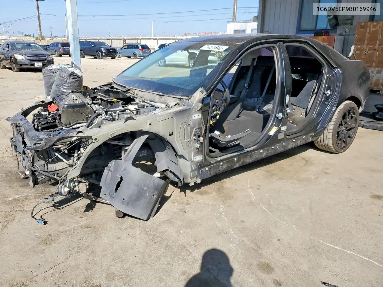CADILLAC CTS-V 2011, VIN 1G6DV5EP9B0169946