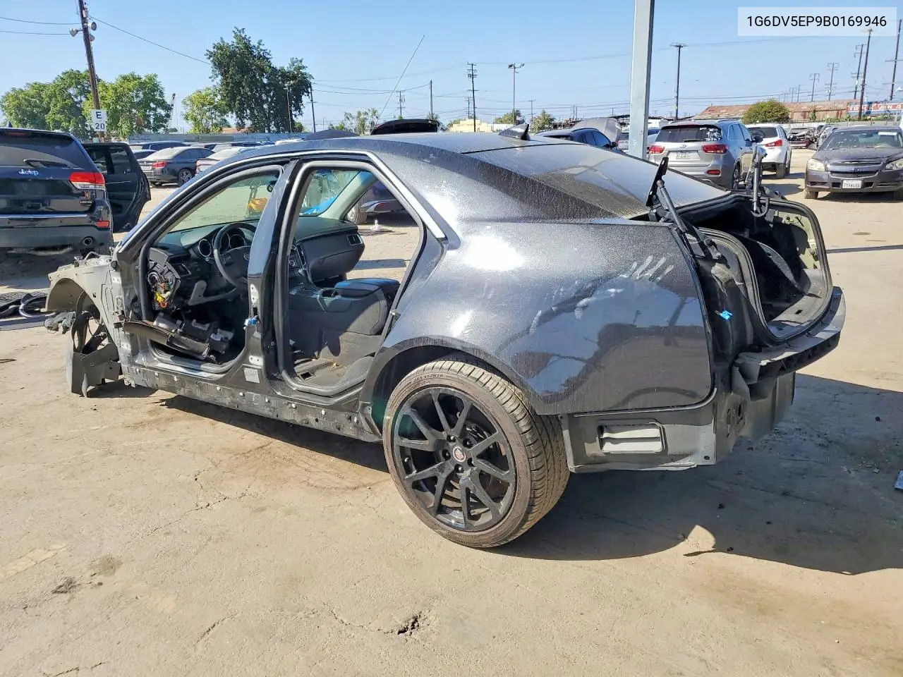 2011 CADILLAC CTS-V VIN 1G6DV5EP9B0169946 — фото 2
