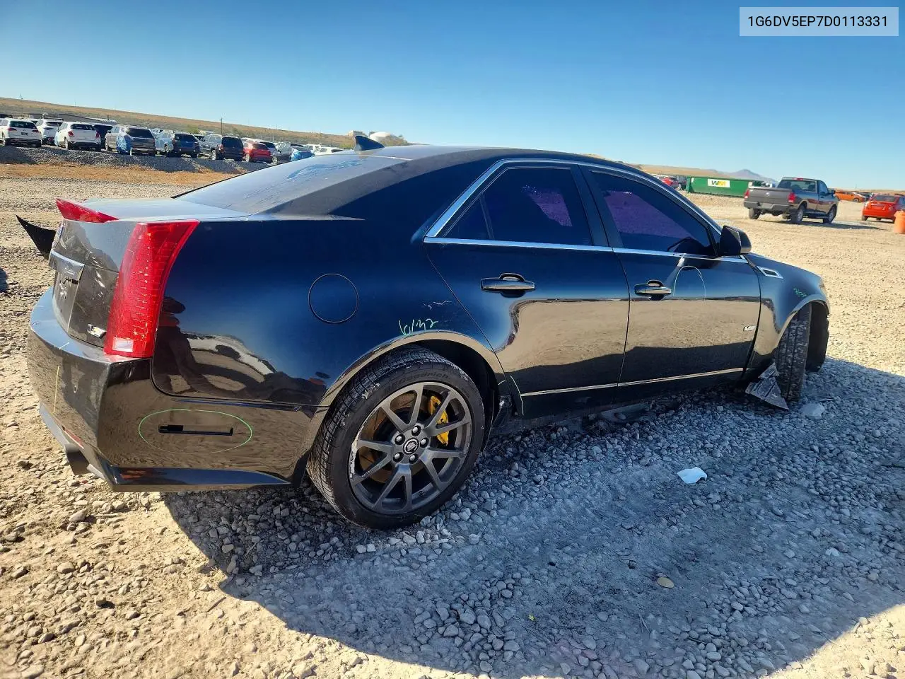 2013 CADILLAC CTS-V VIN 1G6DV5EP7D0113331 — фото 3