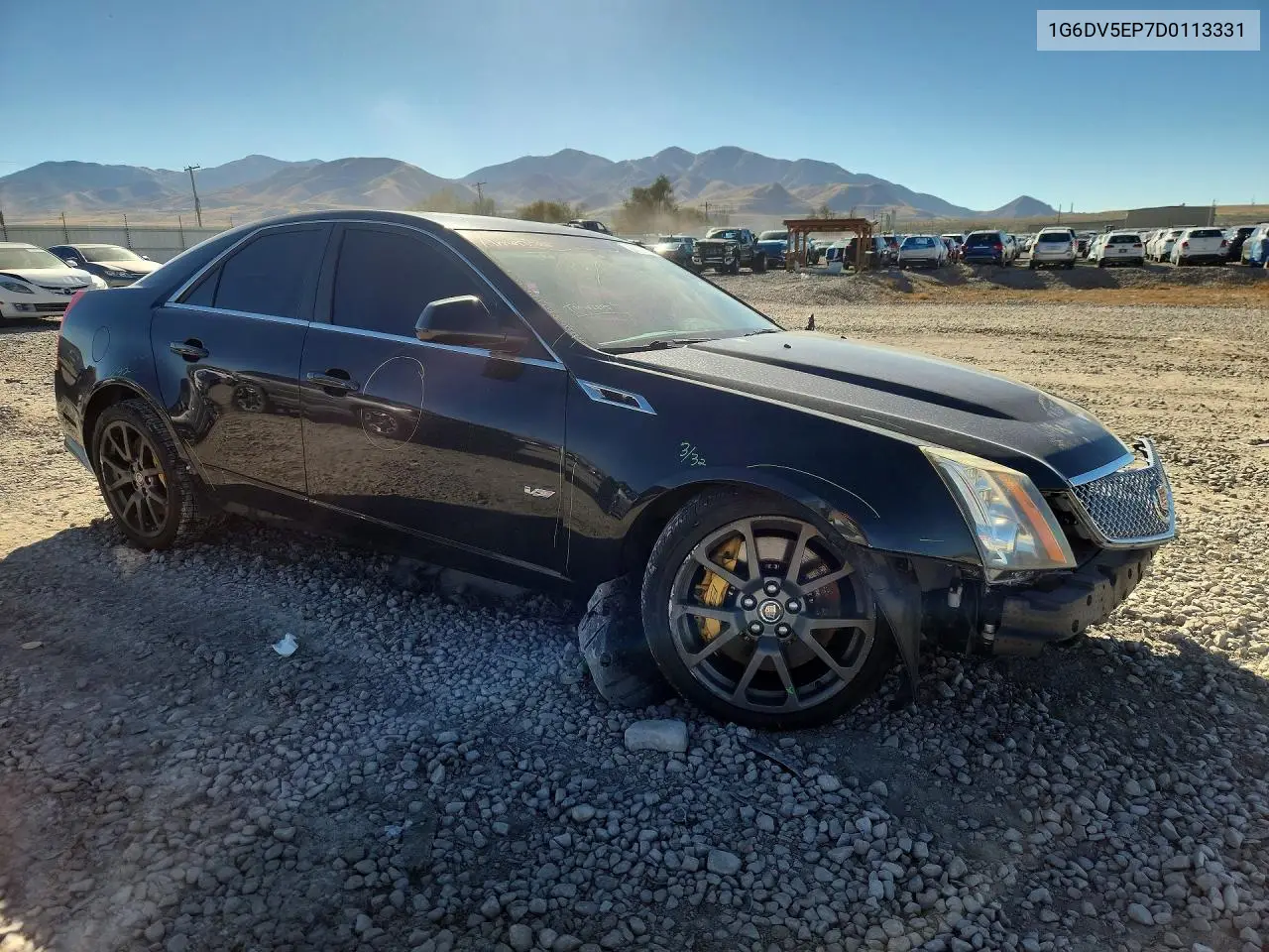 2013 CADILLAC CTS-V VIN 1G6DV5EP7D0113331 — фото 4