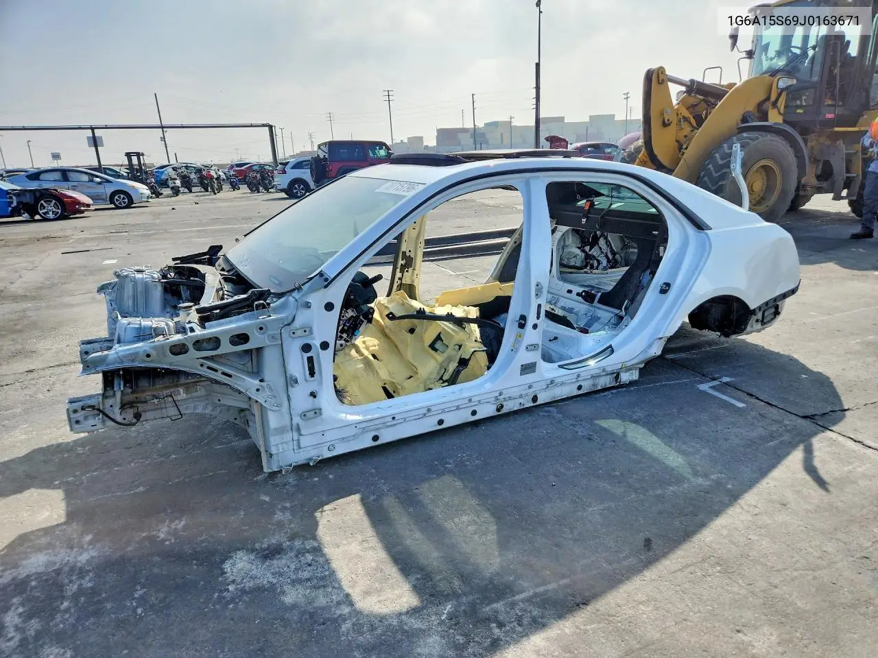 CADILLAC CTS-V 2018, VIN 1G6A15S69J0163671
