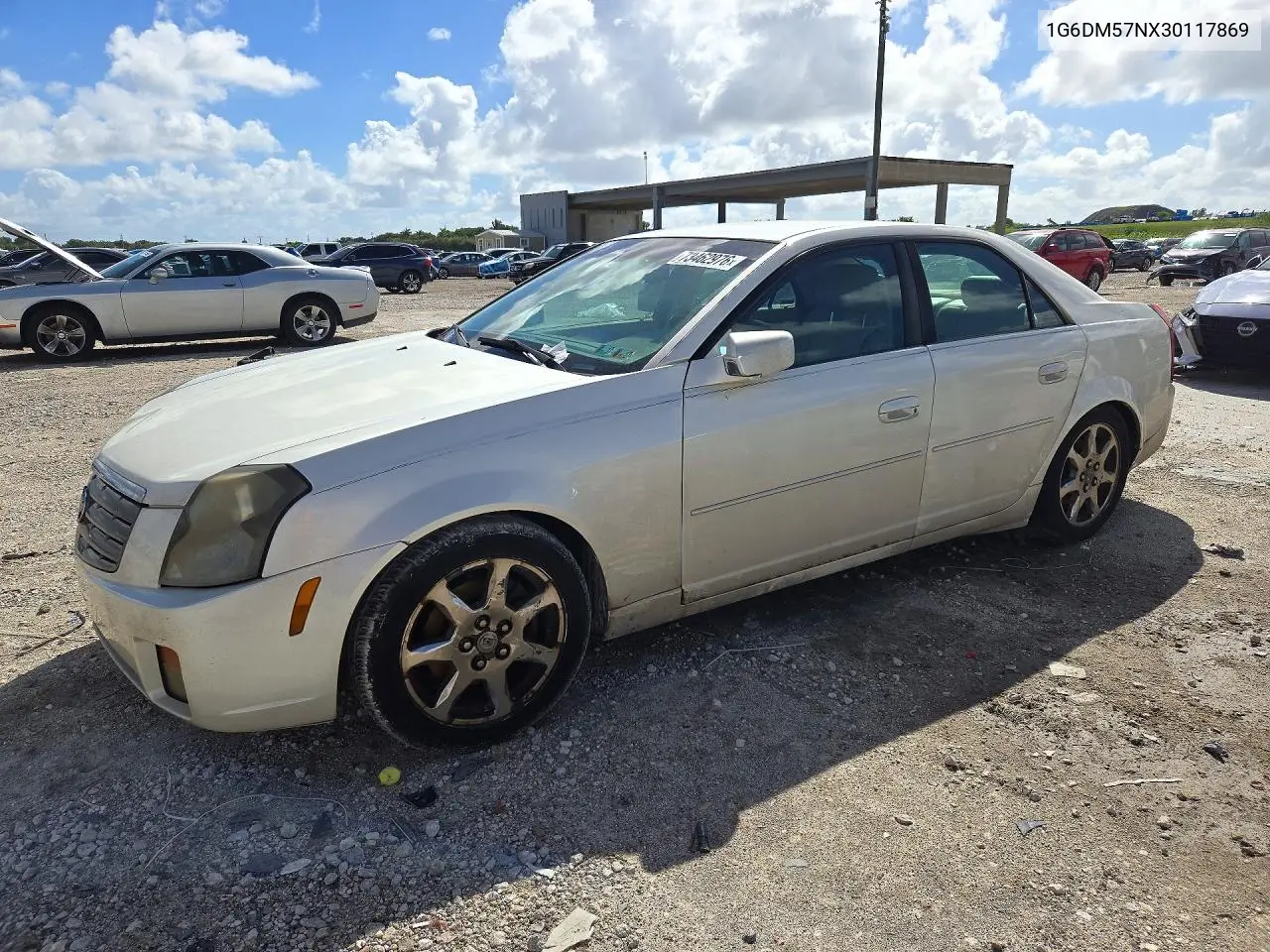 CADILLAC CTS 2003, VIN 1G6DM57NX30117869