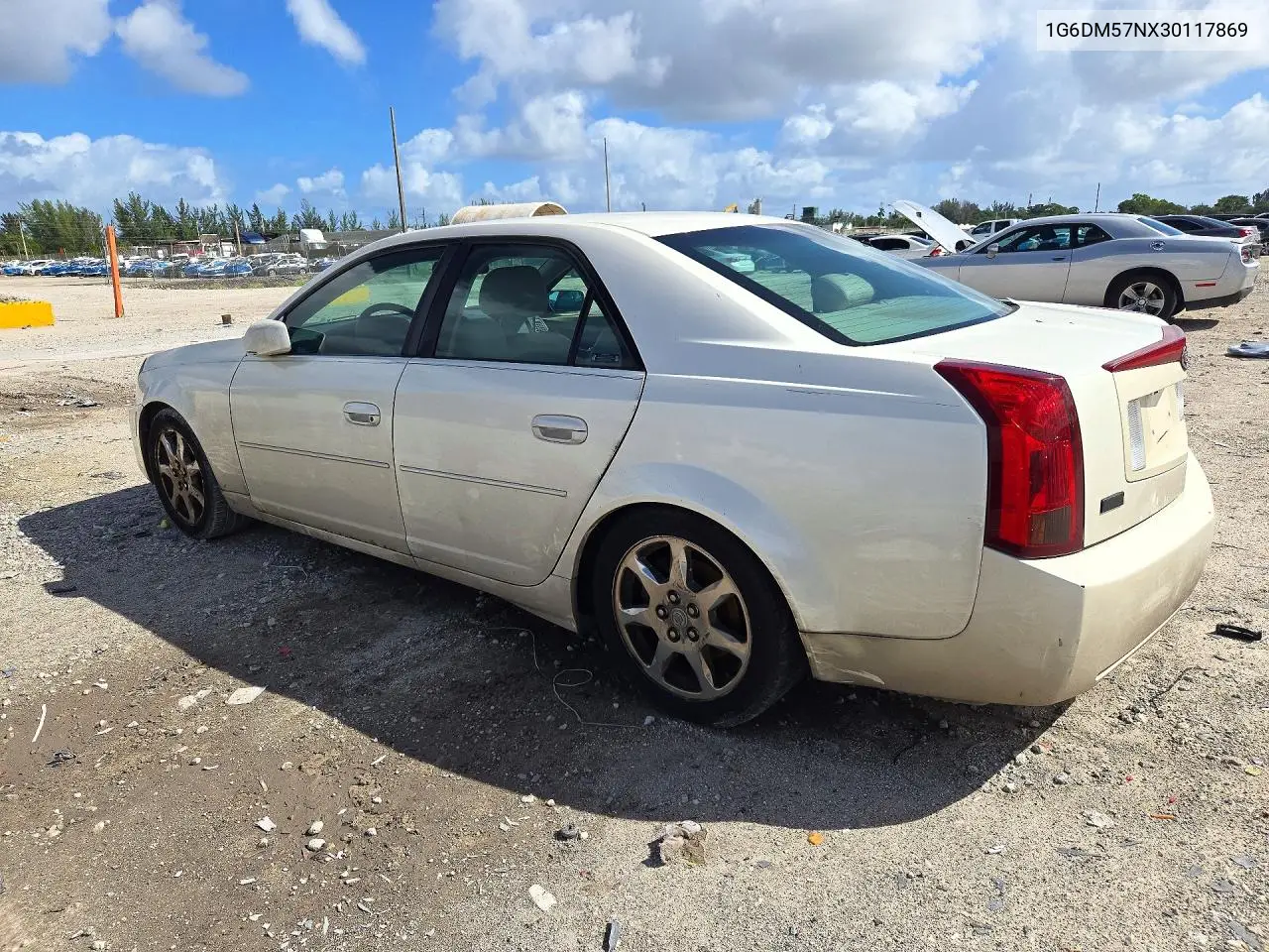 2003 CADILLAC CTS VIN 1G6DM57NX30117869 — фото 2