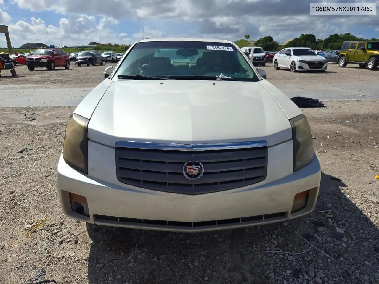 2003 CADILLAC CTS VIN 1G6DM57NX30117869 — фото 5