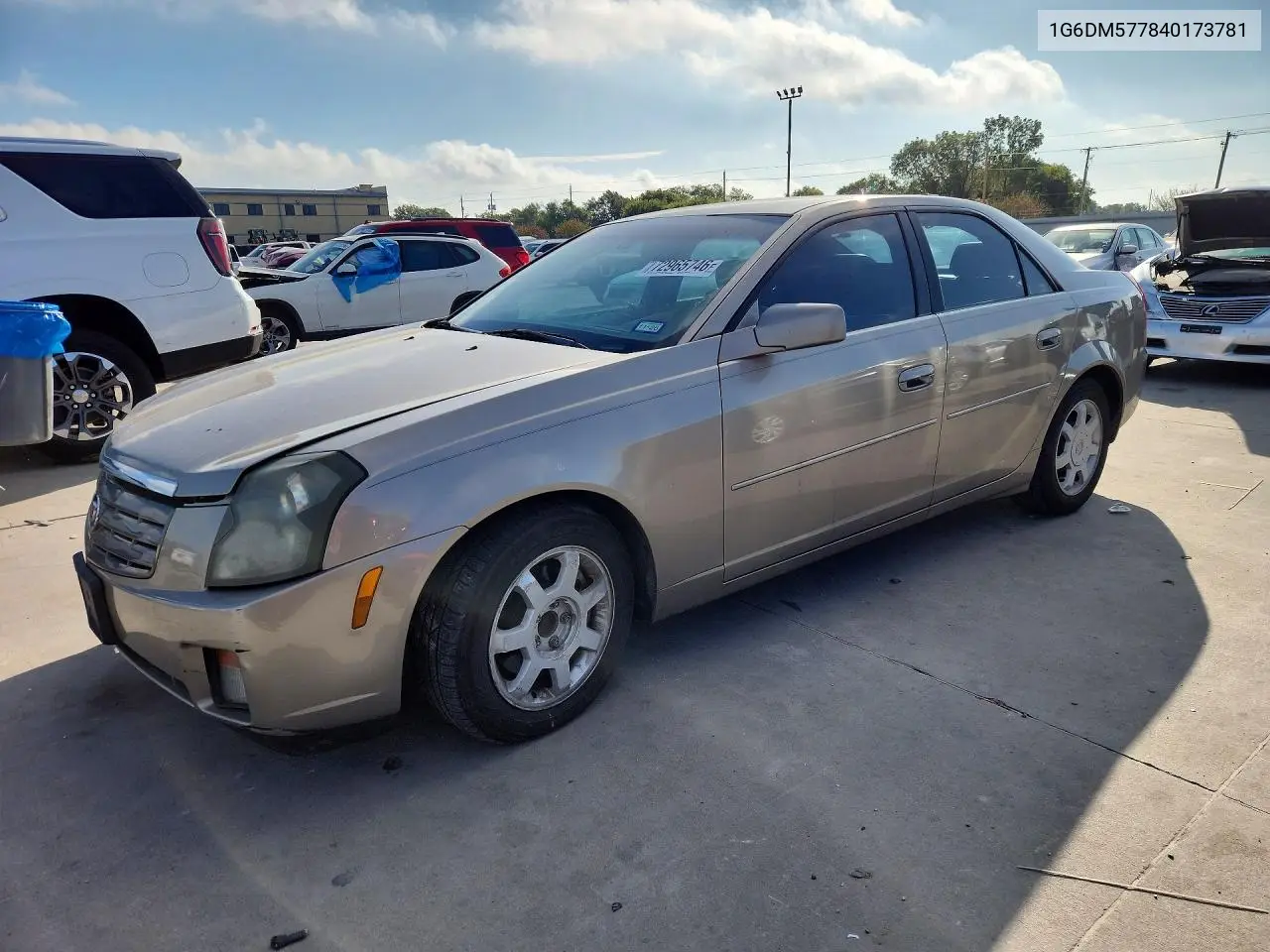 CADILLAC CTS 2004, VIN 1G6DM577840173781