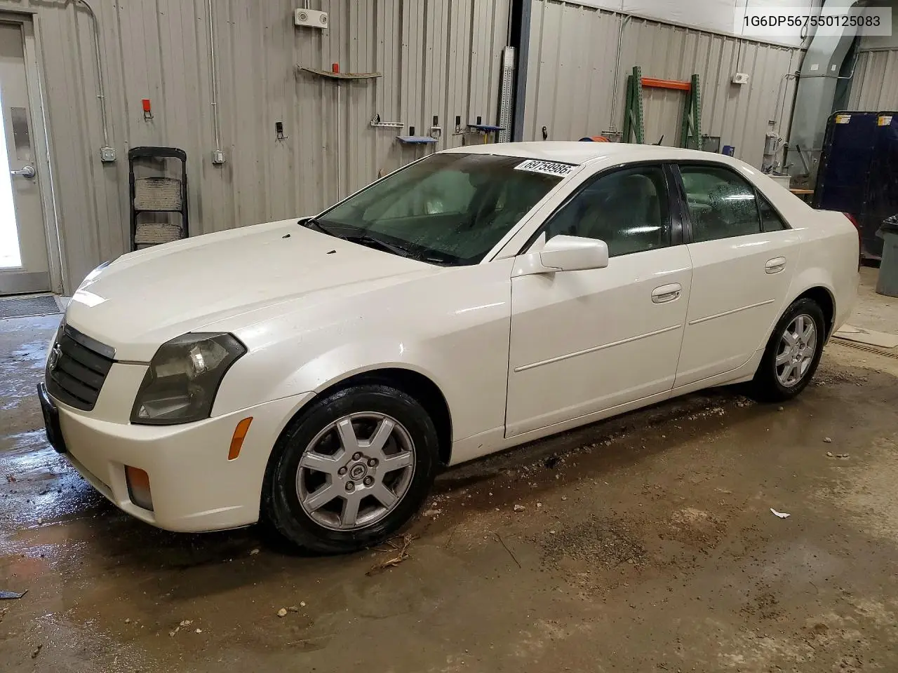 CADILLAC CTS 2005, VIN 1G6DP567550125083