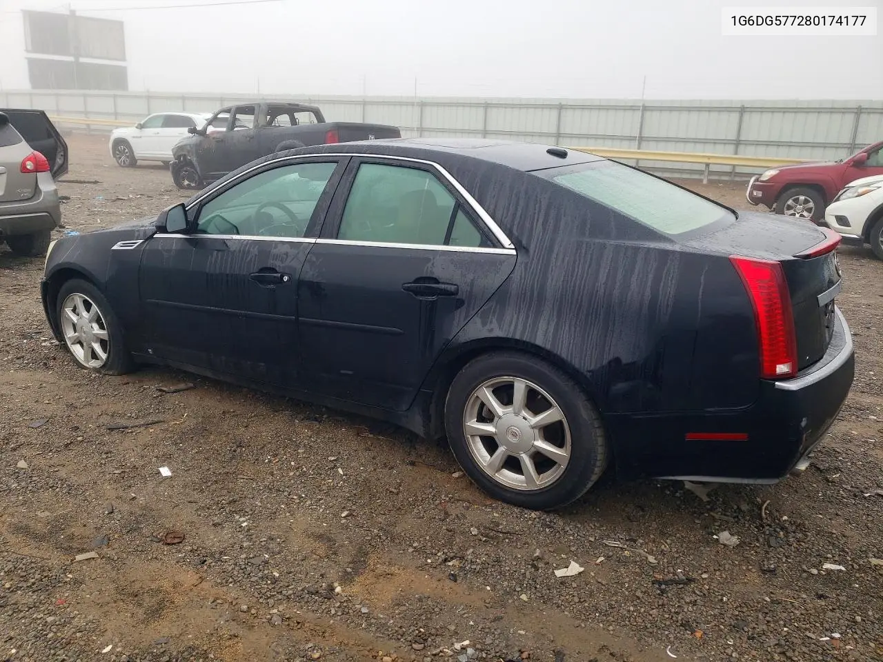2008 CADILLAC CTS VIN 1G6DG577280174177 — фото 2