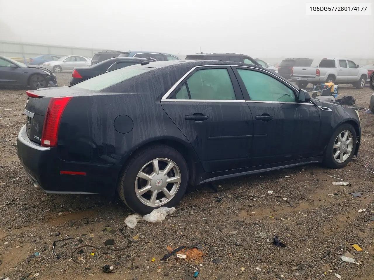 2008 CADILLAC CTS VIN 1G6DG577280174177 — фото 3