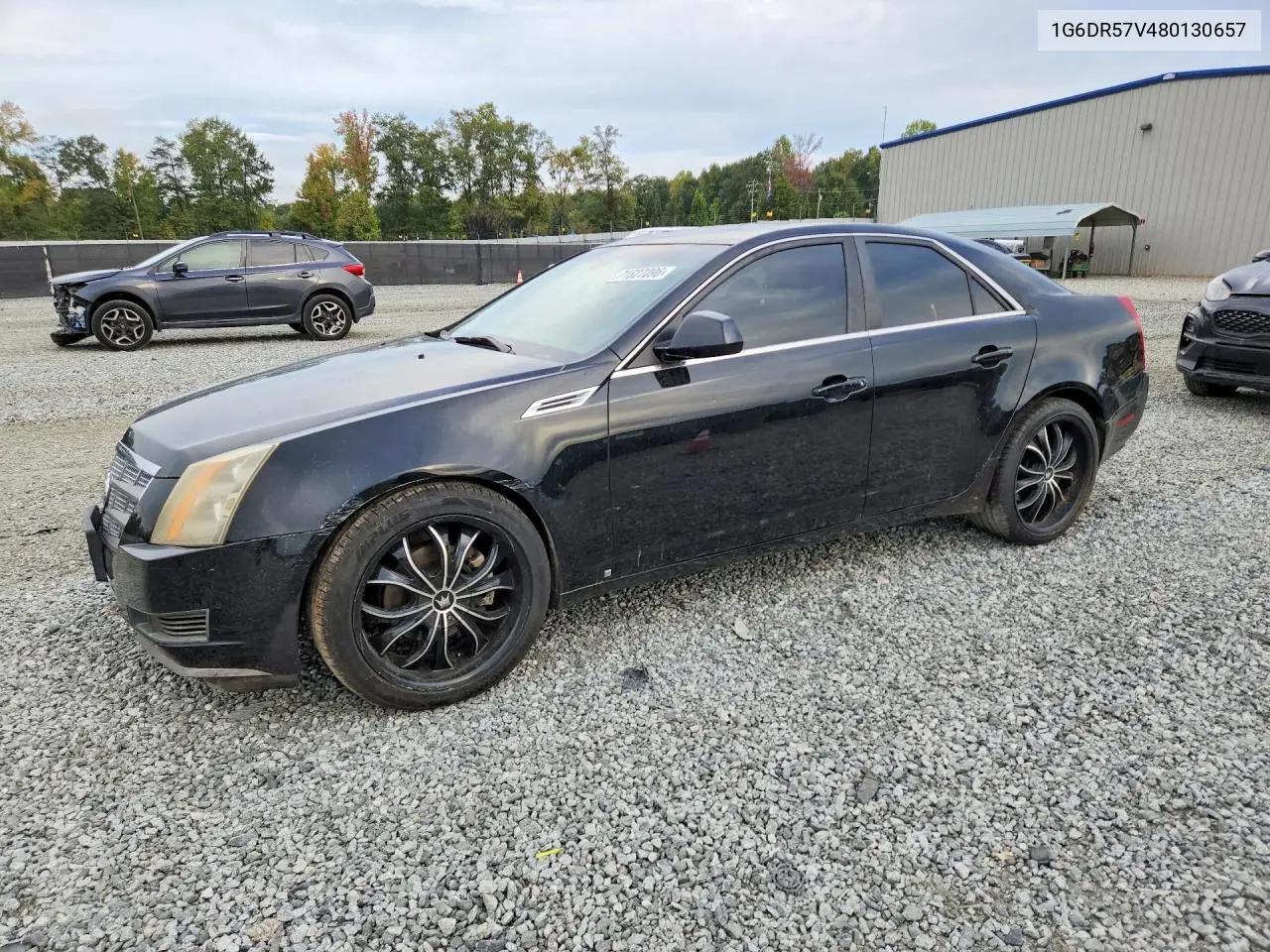 CADILLAC CTS 2008, VIN 1G6DR57V480130657