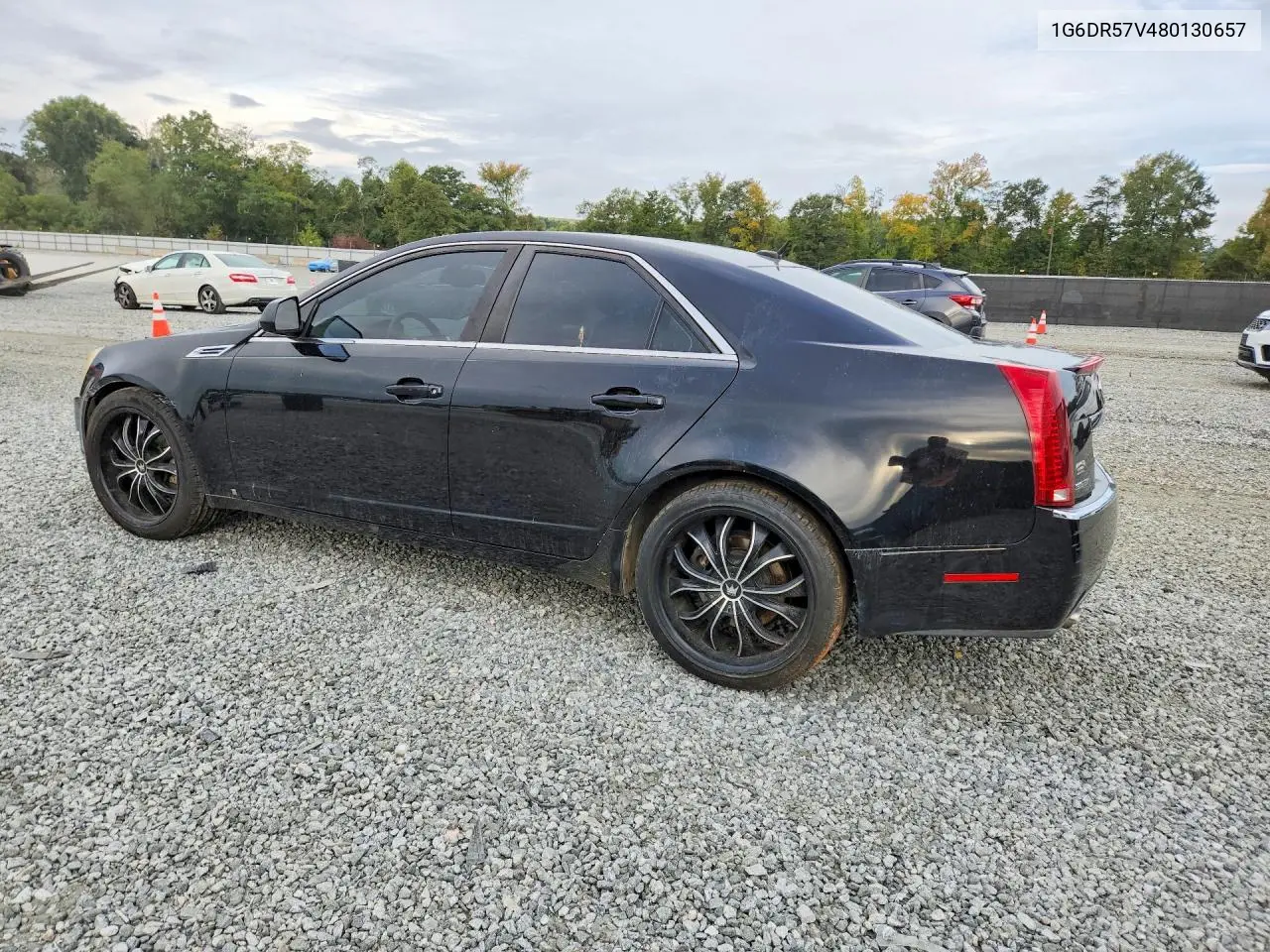 2008 CADILLAC CTS VIN 1G6DR57V480130657 — фото 2