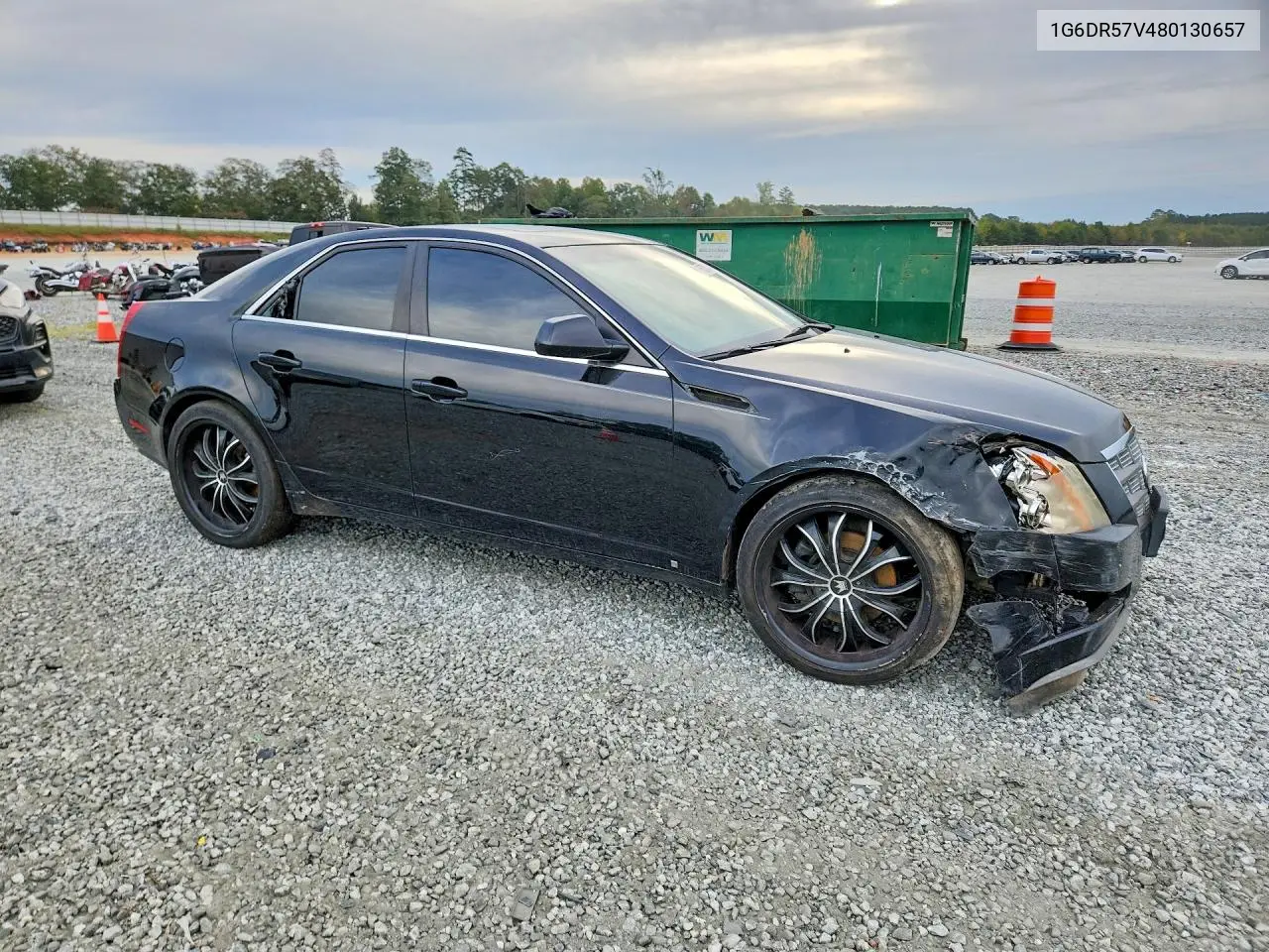 2008 CADILLAC CTS VIN 1G6DR57V480130657 — фото 4