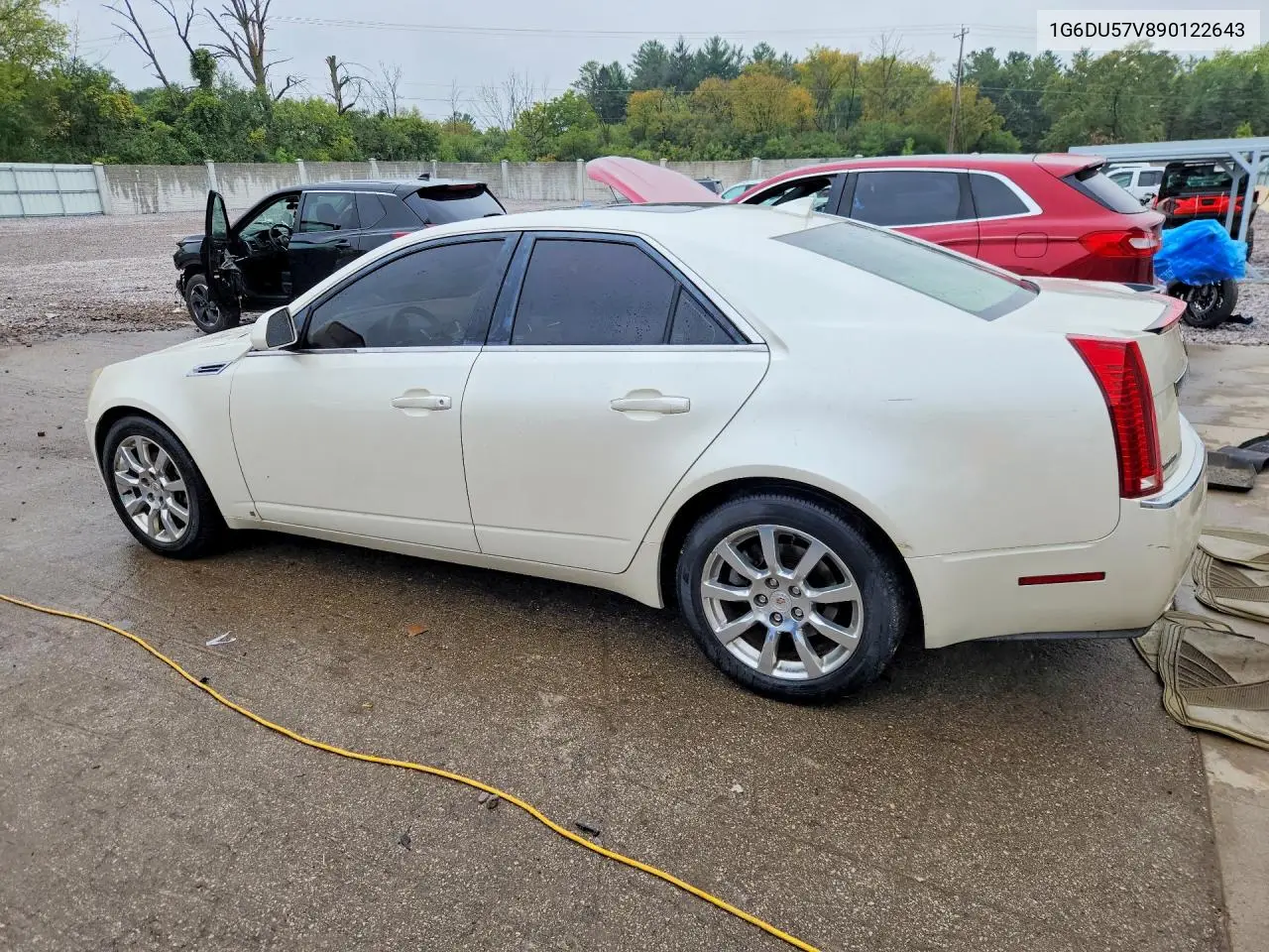 2009 CADILLAC CTS VIN 1G6DU57V890122643 — фото 2