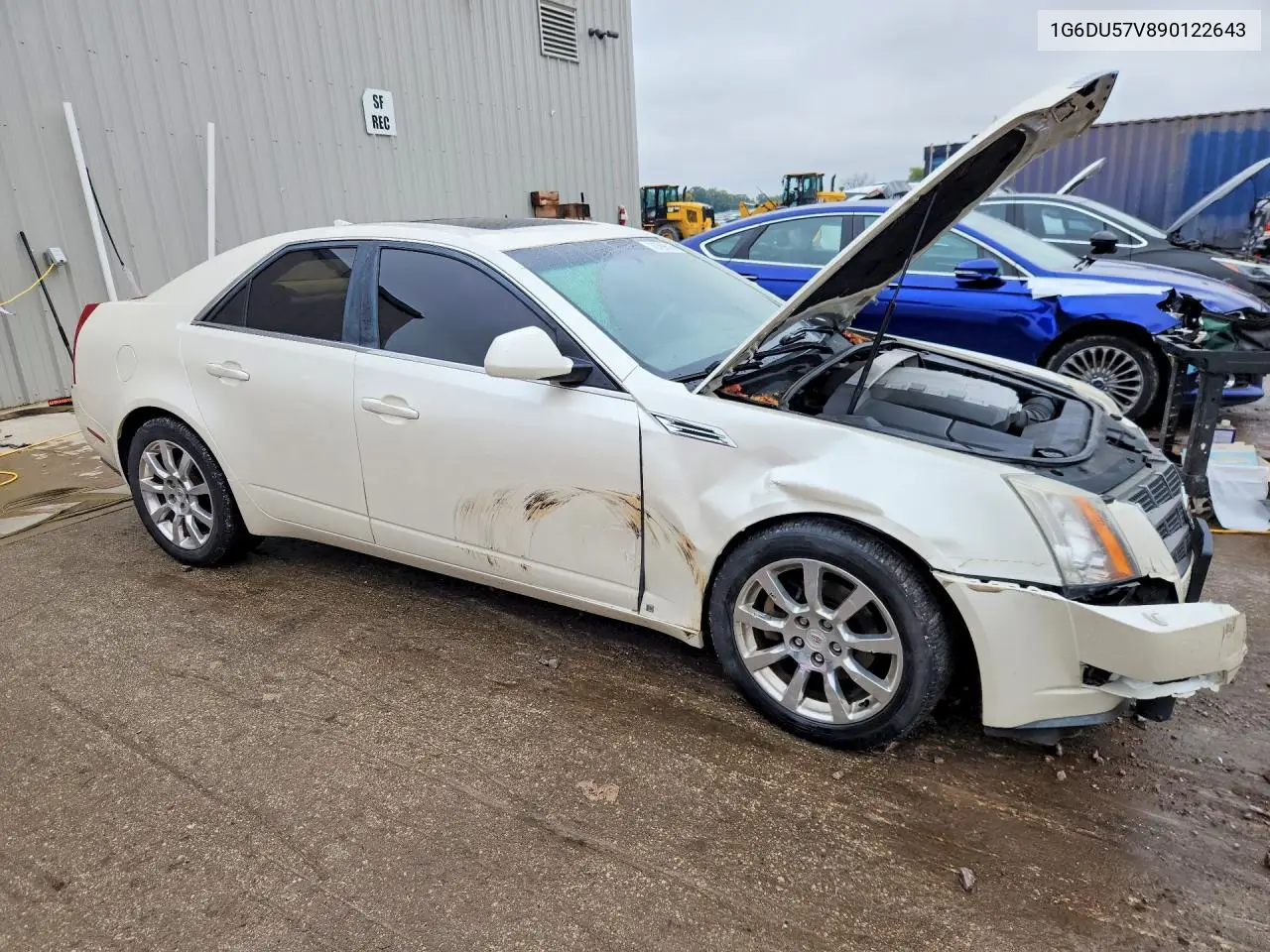 2009 CADILLAC CTS VIN 1G6DU57V890122643 — фото 4