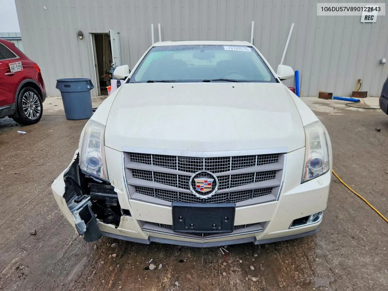 2009 CADILLAC CTS VIN 1G6DU57V890122643 — фото 5