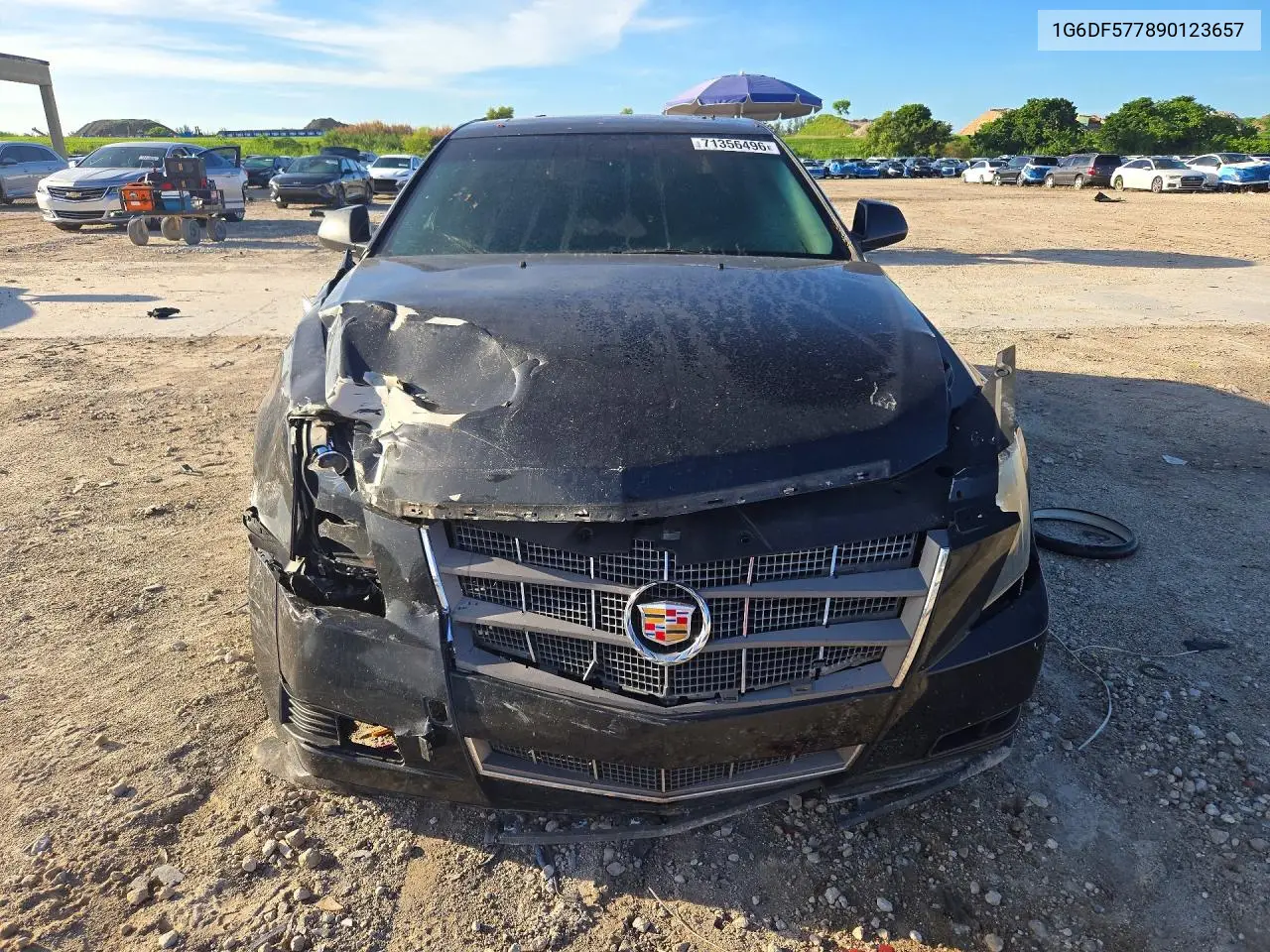 2009 CADILLAC CTS VIN 1G6DF577890123657 — фото 5