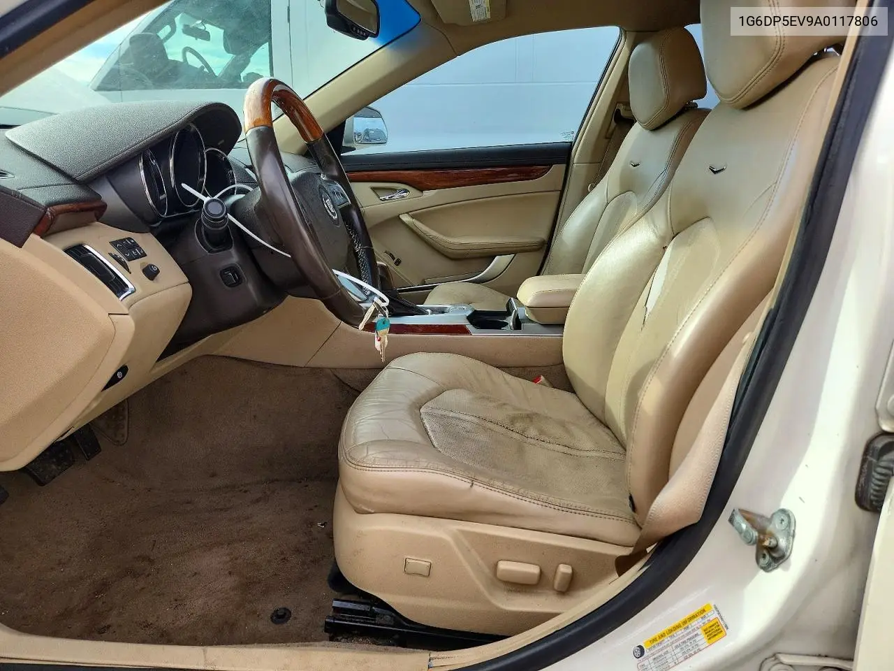 CADILLAC CTS 2010, VIN 1G6DP5EV9A0117806