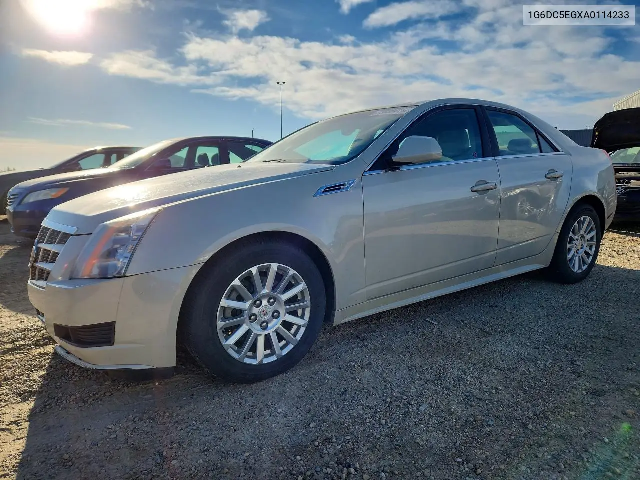 CADILLAC CTS 2010, VIN 1G6DC5EGXA0114233