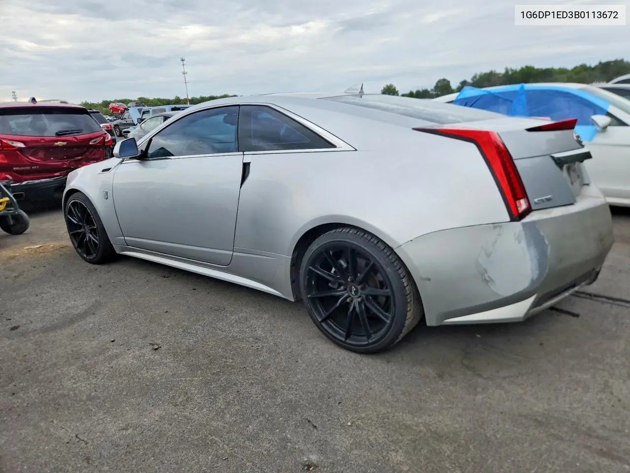 2011 CADILLAC CTS VIN 1G6DP1ED3B0113672 — фото 2