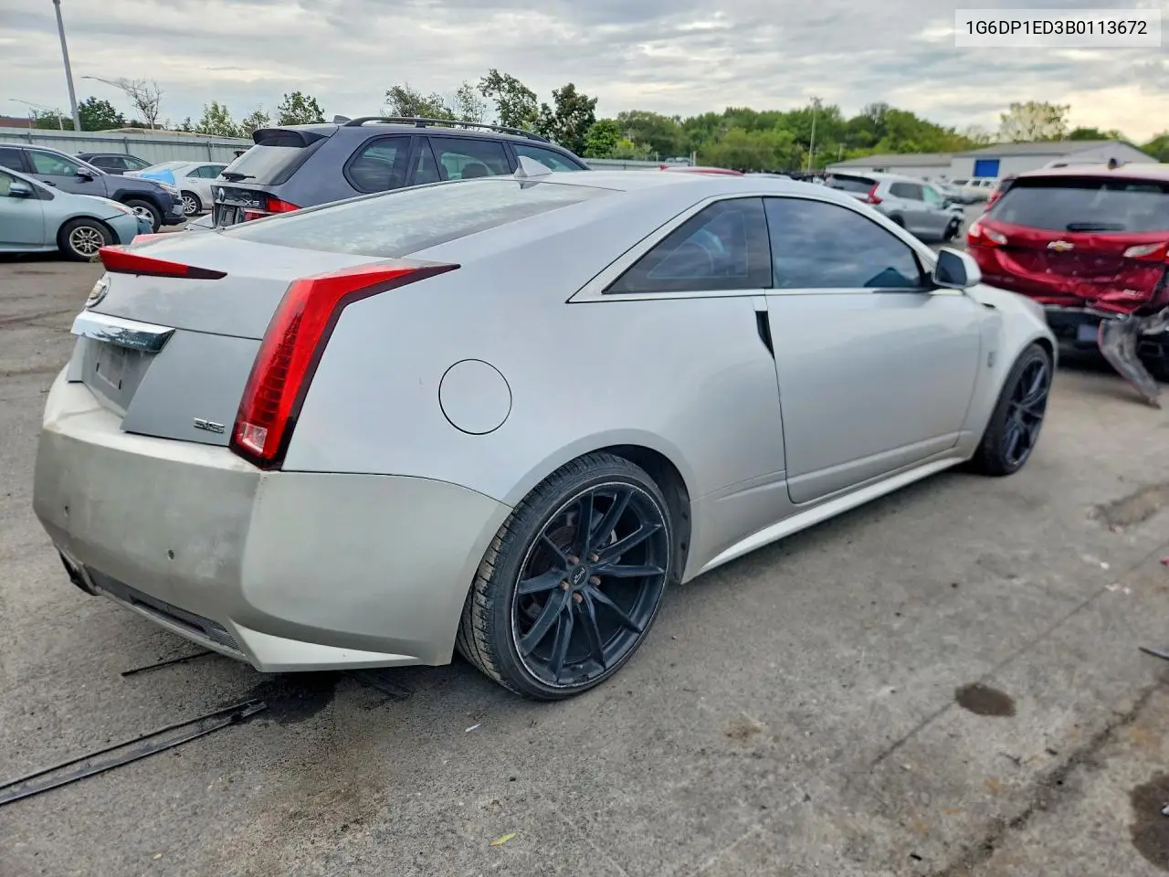 2011 CADILLAC CTS VIN 1G6DP1ED3B0113672 — фото 3