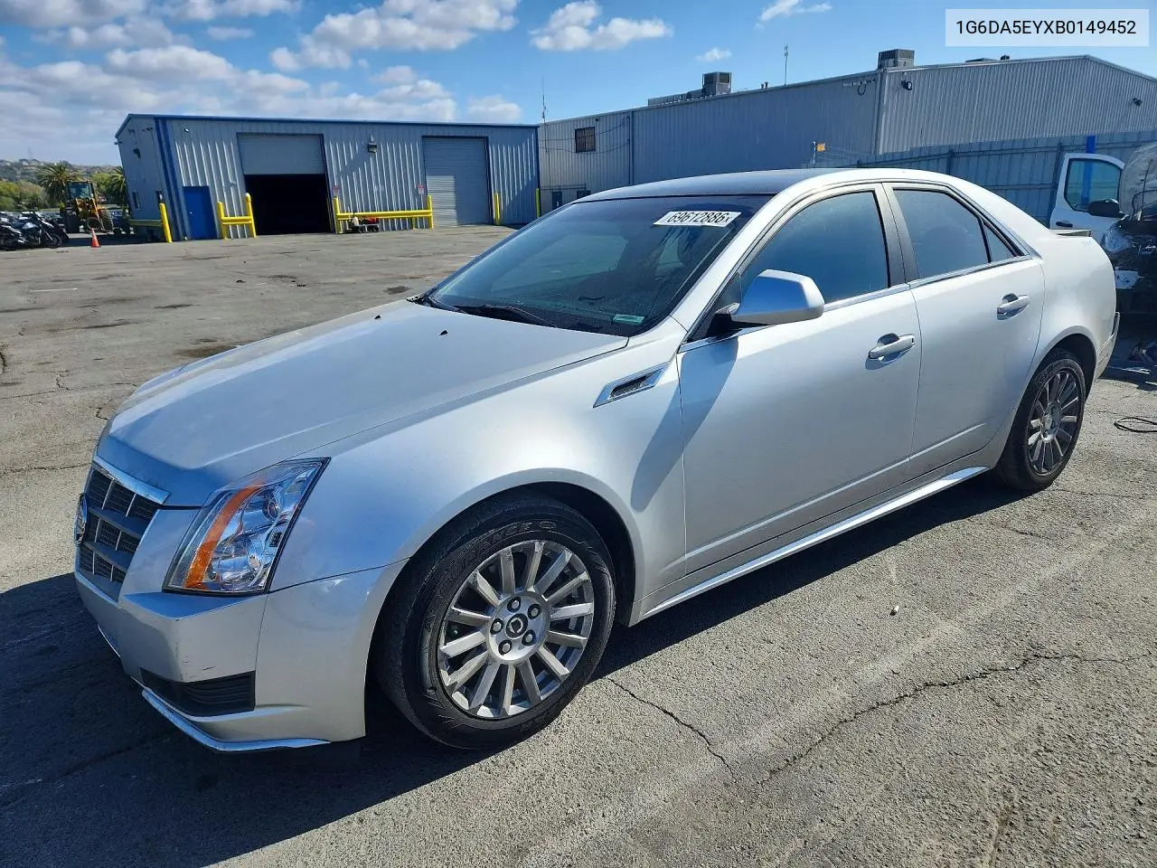 CADILLAC CTS 2011, VIN 1G6DA5EYXB0149452