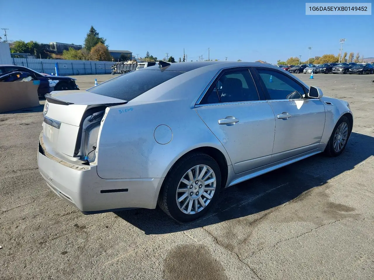 2011 CADILLAC CTS VIN 1G6DA5EYXB0149452 — фото 3