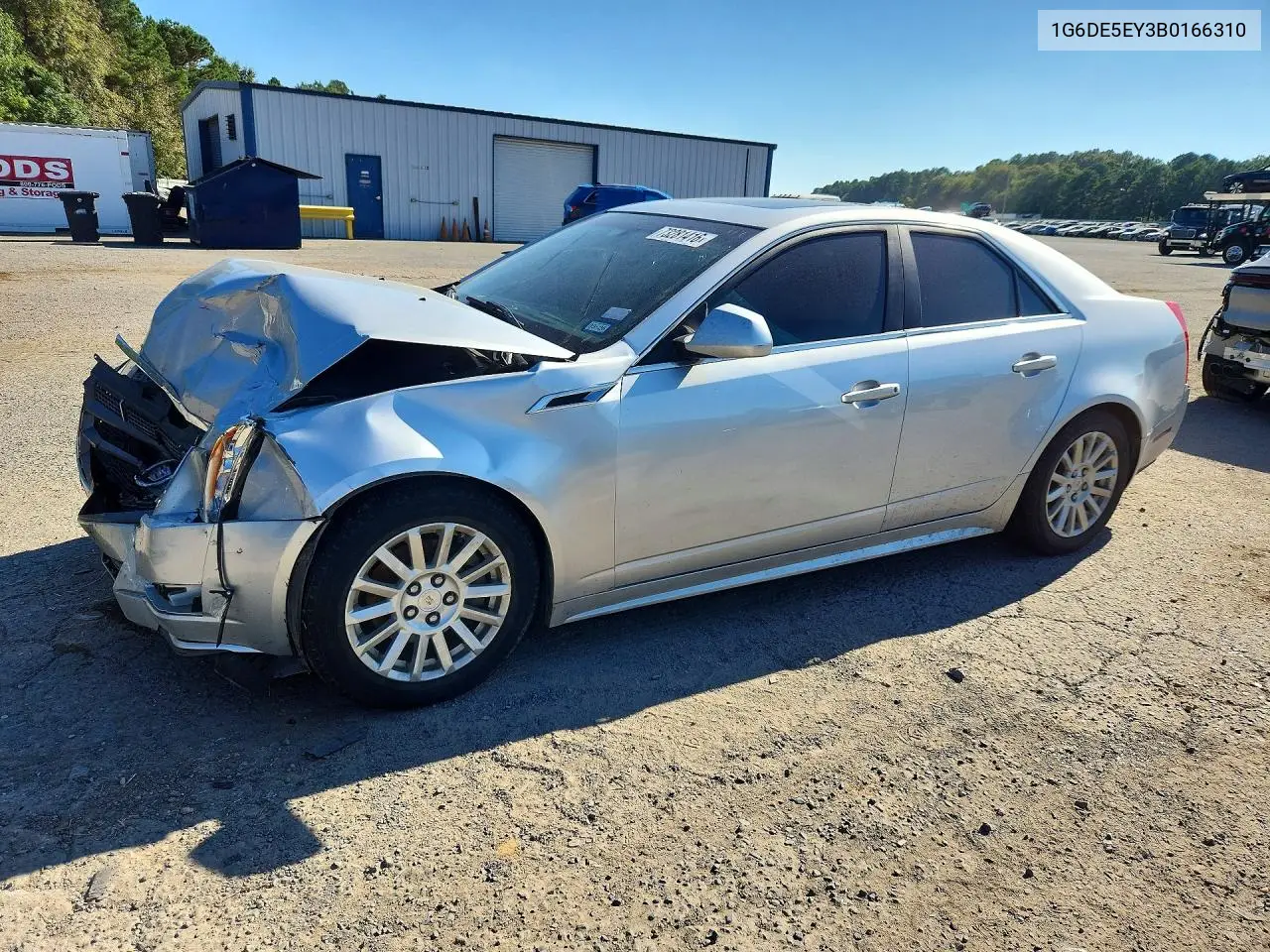 CADILLAC CTS 2011, VIN 1G6DE5EY3B0166310