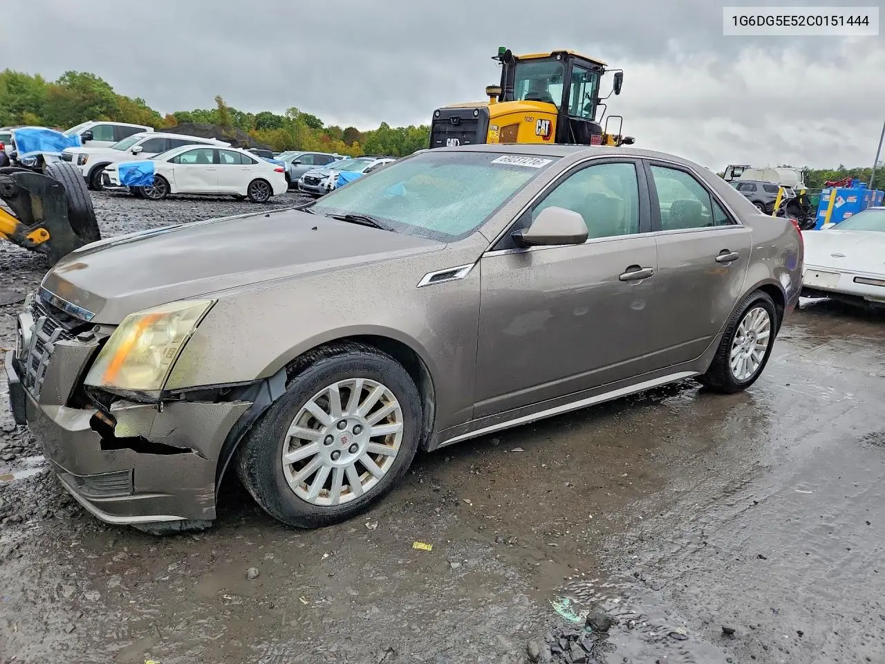 CADILLAC CTS 2012, VIN 1G6DG5E52C0151444