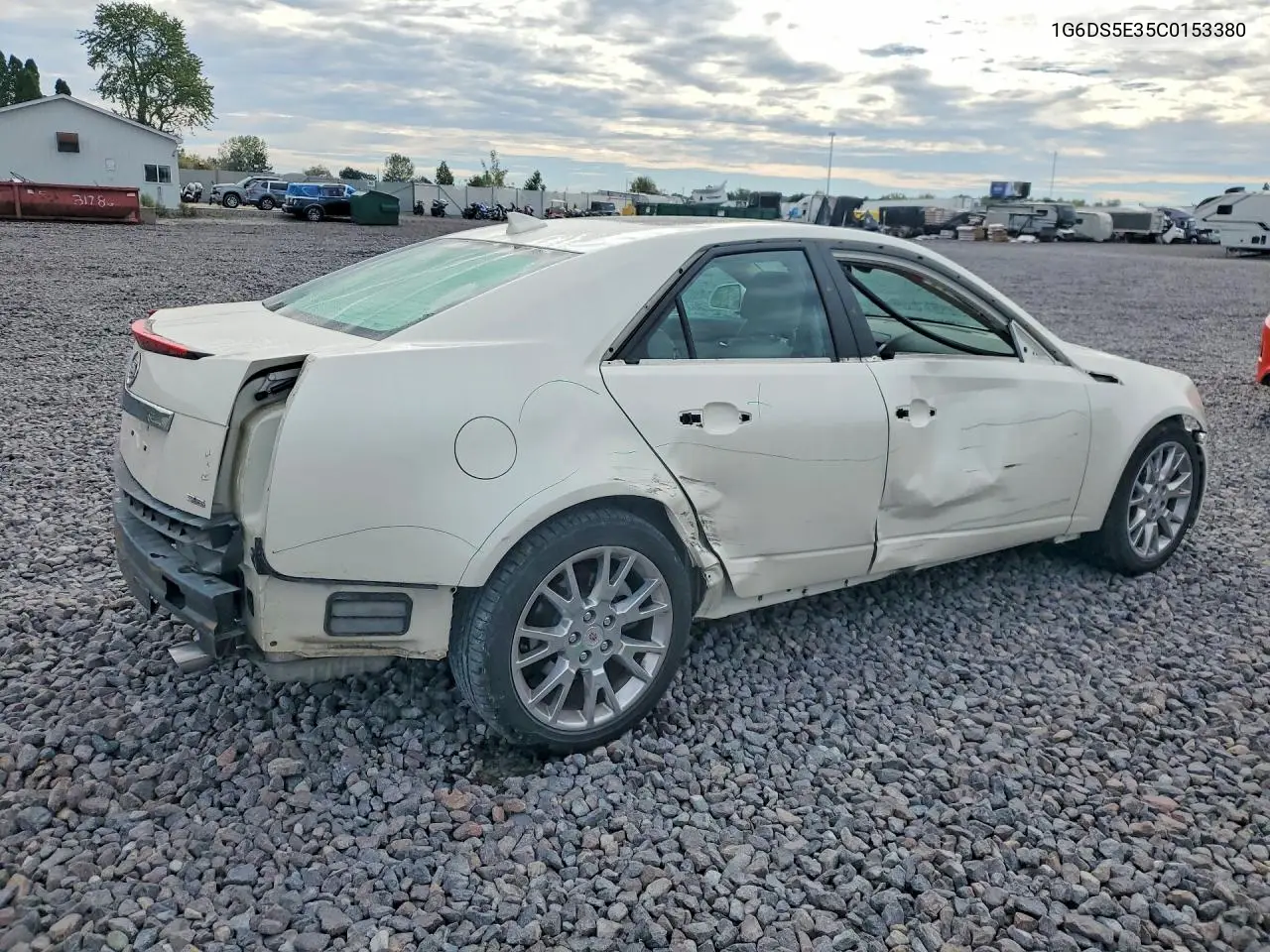 2012 CADILLAC CTS VIN 1G6DS5E35C0153380 — фото 3