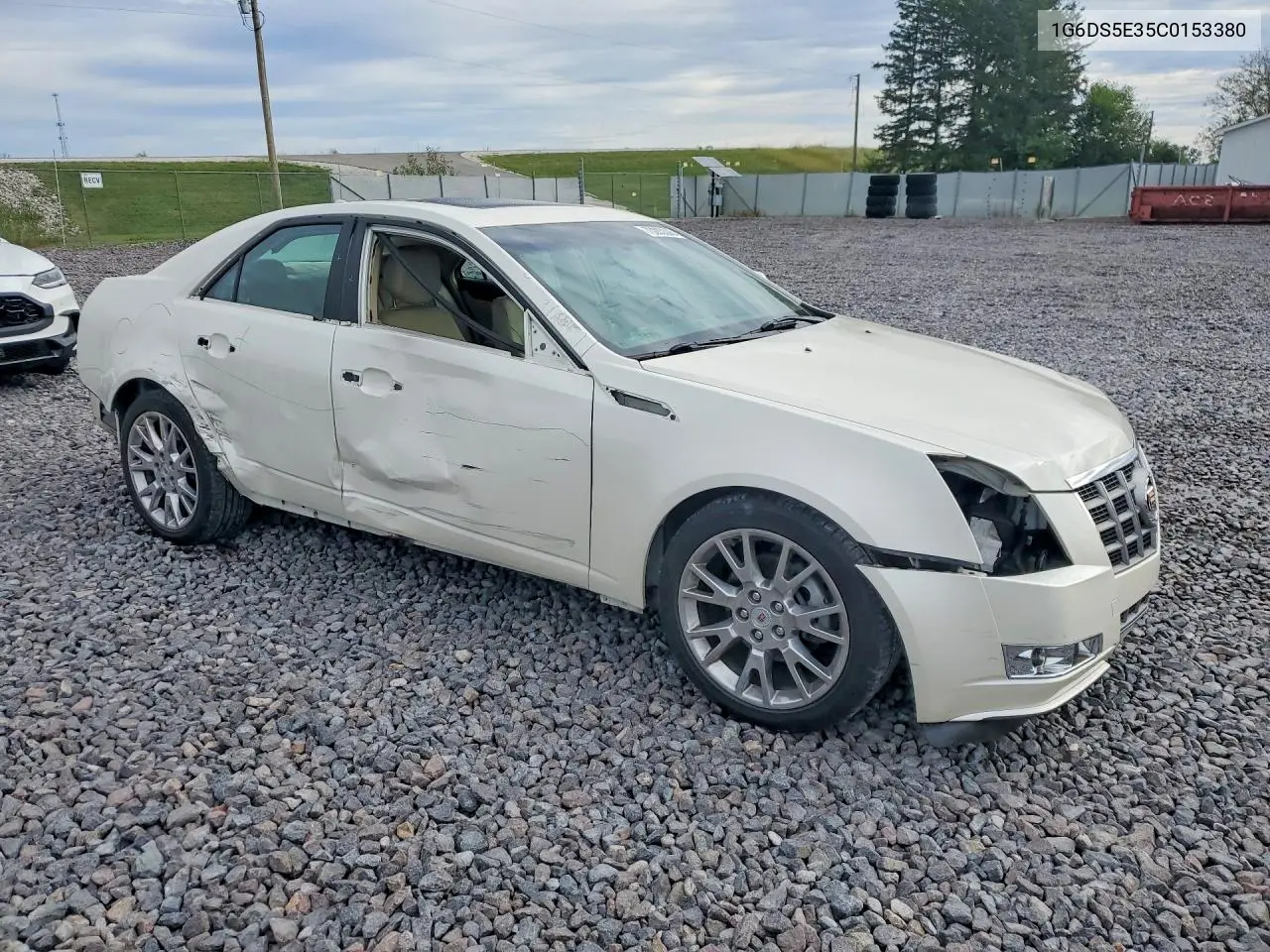 2012 CADILLAC CTS VIN 1G6DS5E35C0153380 — фото 4