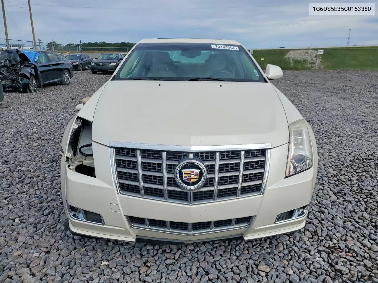 2012 CADILLAC CTS VIN 1G6DS5E35C0153380 — фото 5