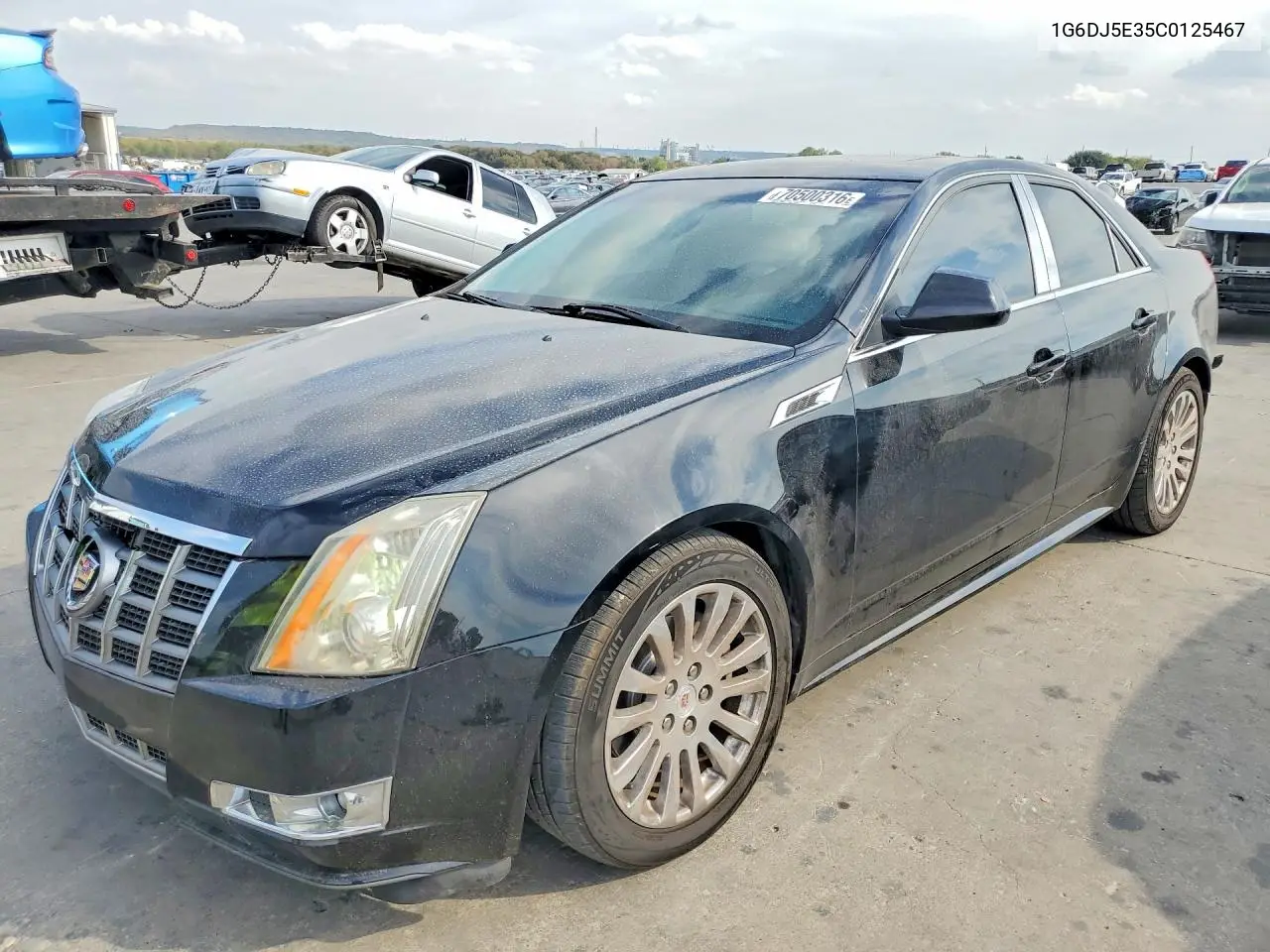 CADILLAC CTS 2012, VIN 1G6DJ5E35C0125467