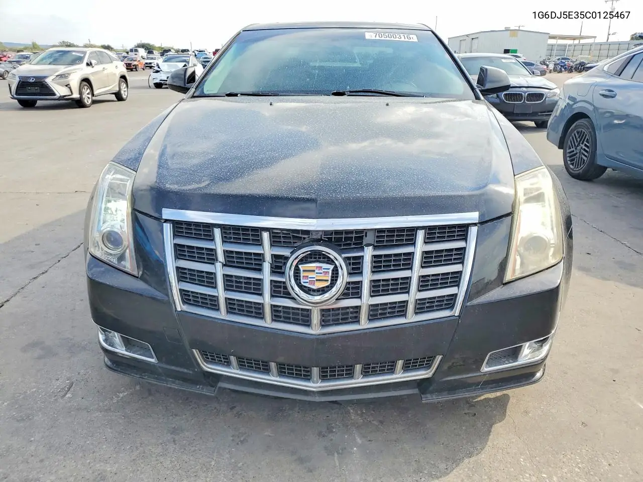 2012 CADILLAC CTS VIN 1G6DJ5E35C0125467 — фото 5