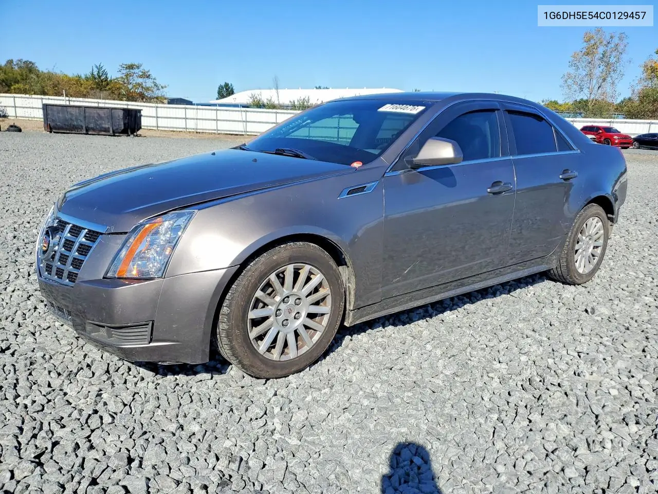 CADILLAC CTS 2012, VIN 1G6DH5E54C0129457