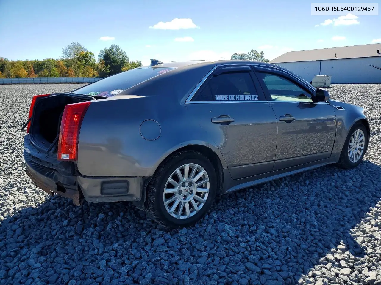2012 CADILLAC CTS VIN 1G6DH5E54C0129457 — фото 3