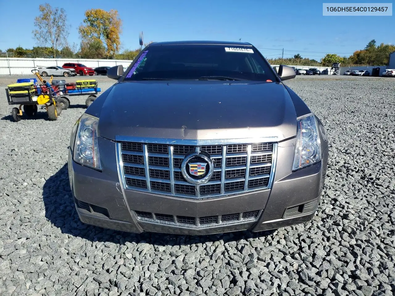 2012 CADILLAC CTS VIN 1G6DH5E54C0129457 — фото 5