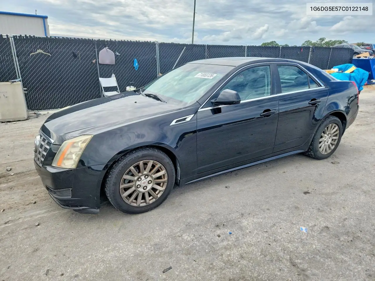 CADILLAC CTS 2012, VIN 1G6DG5E57C0122148