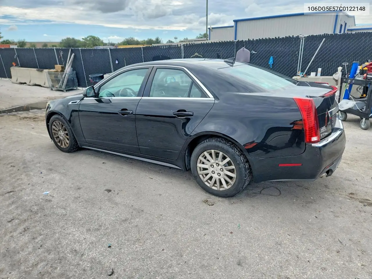 2012 CADILLAC CTS VIN 1G6DG5E57C0122148 — фото 2