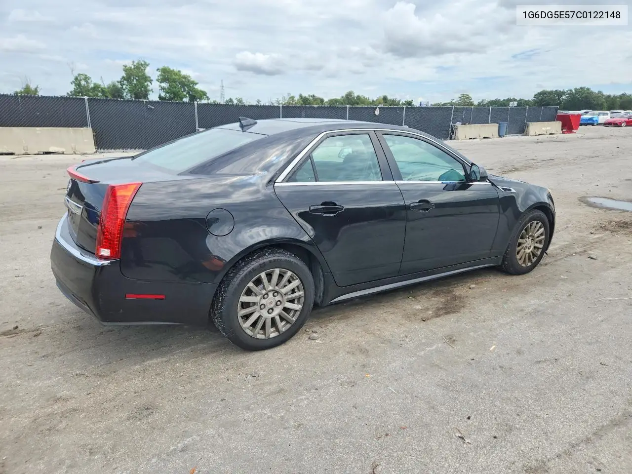 2012 CADILLAC CTS VIN 1G6DG5E57C0122148 — фото 3