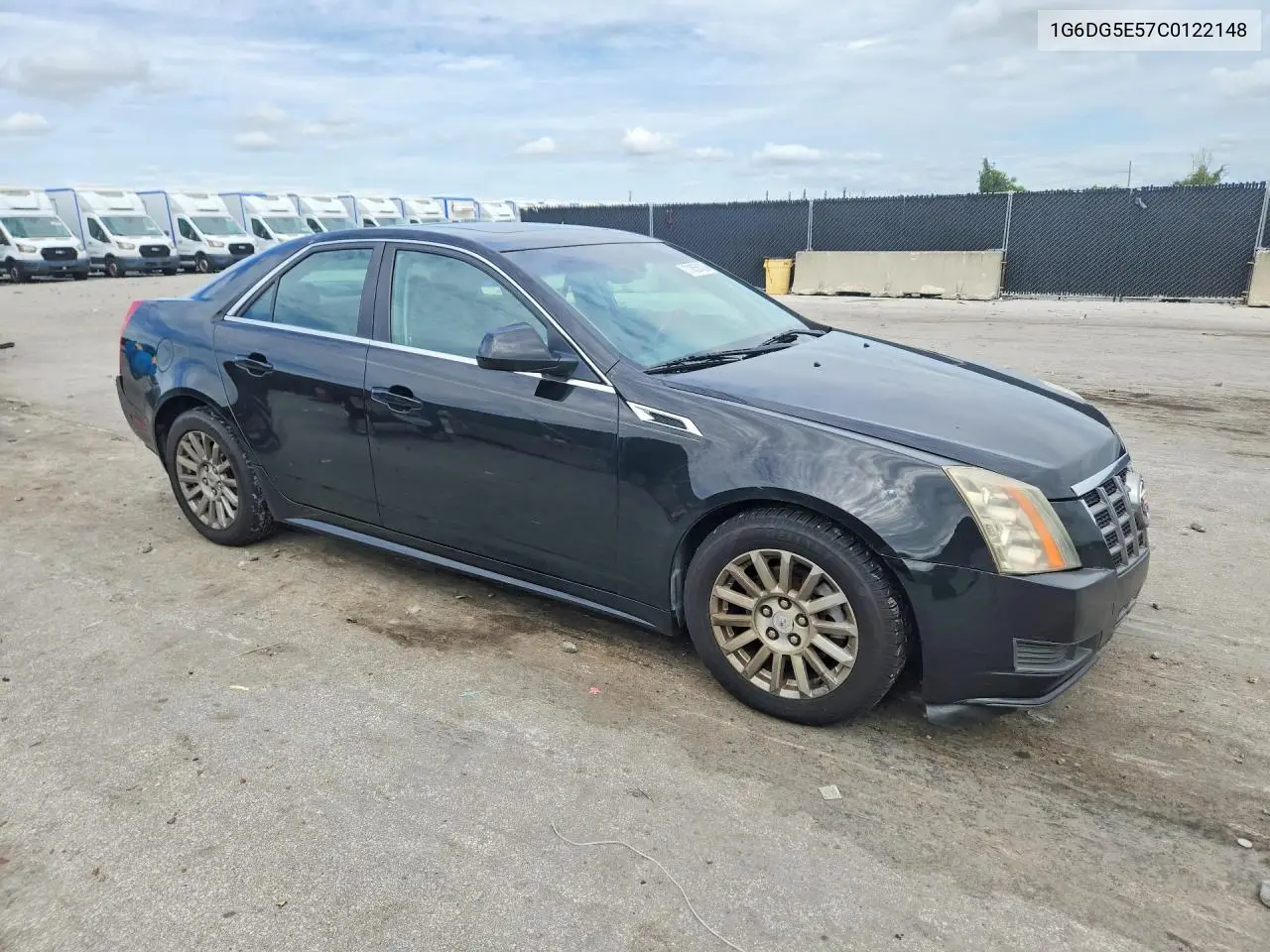 2012 CADILLAC CTS VIN 1G6DG5E57C0122148 — фото 4