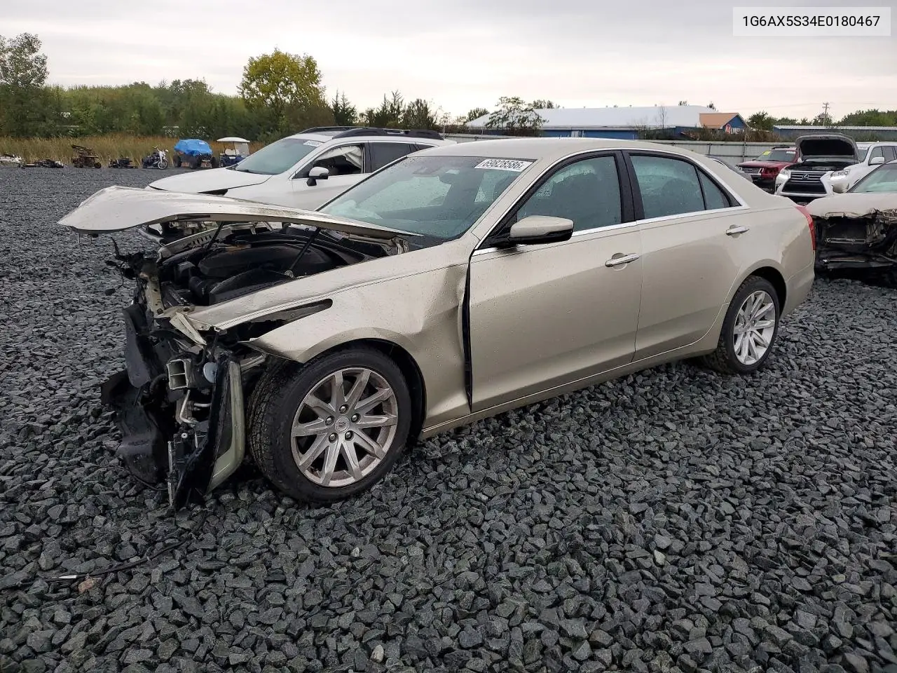 CADILLAC CTS 2014, VIN 1G6AX5S34E0180467