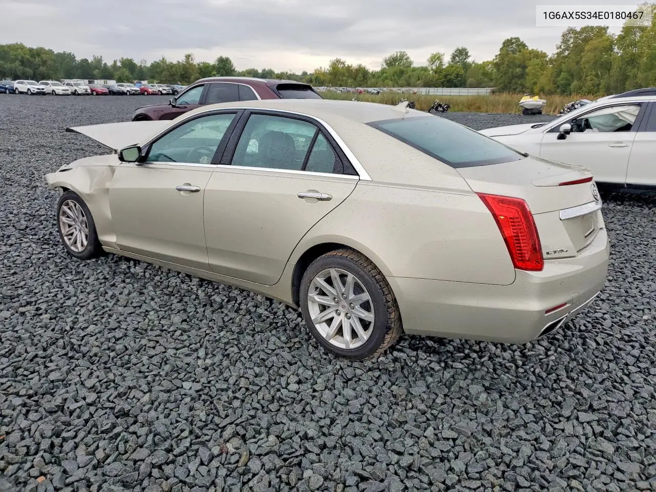 2014 CADILLAC CTS VIN 1G6AX5S34E0180467 — фото 2
